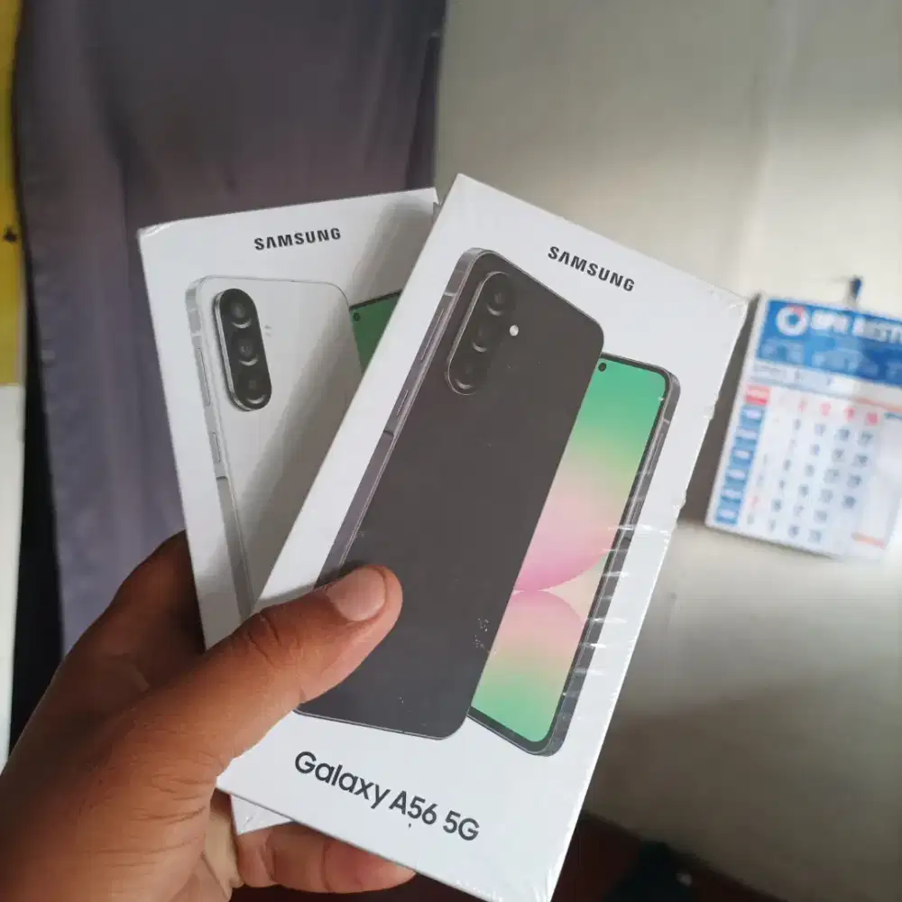 New Samsung galaxy A56 ram8/256 garansi resmi 1 tahun