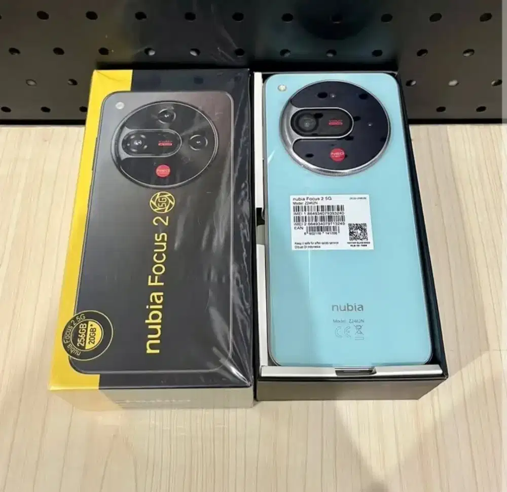 Nubia focus 2 5g 8/256 gb super mulus lengkap