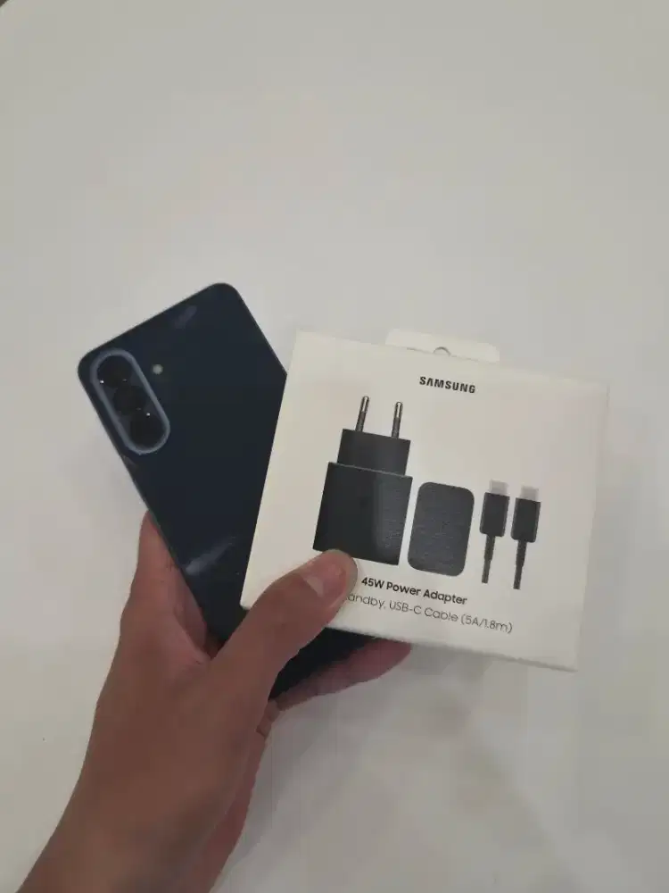 Harga 1 paket samsung a57 free adapter 45w