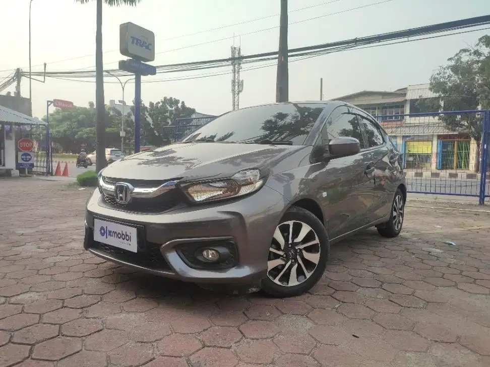 DP MURAH - Honda Brio Satya 1.2 E Bensin-AT 2021 Abu