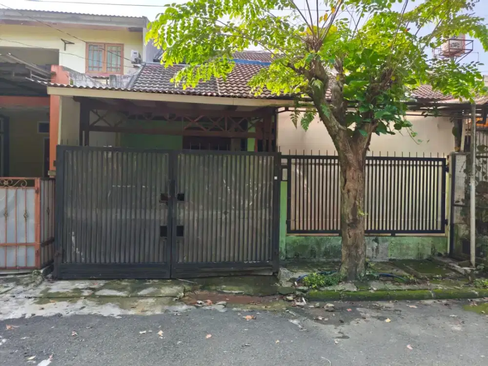 DIJUAL RUMAH 2 LANTAI VILA PAMULANG TANGSEL - SHM, Bebas Banjir, Kusen Jati Asli