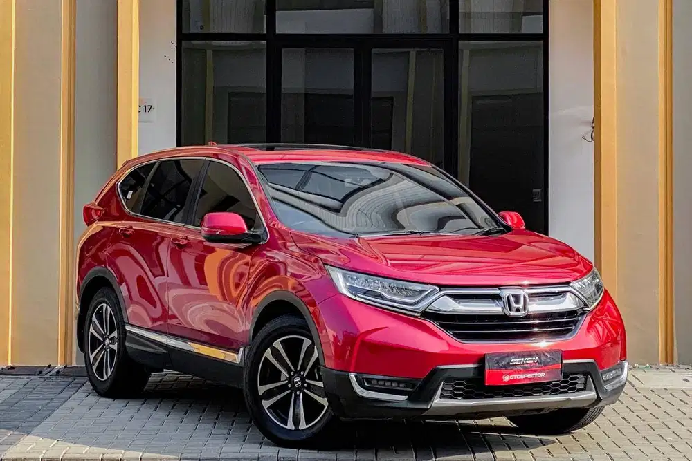Honda CRV CR-V 1.5 VTEC Turbo Prestige CVT 2019 Merah Tua Metalik
