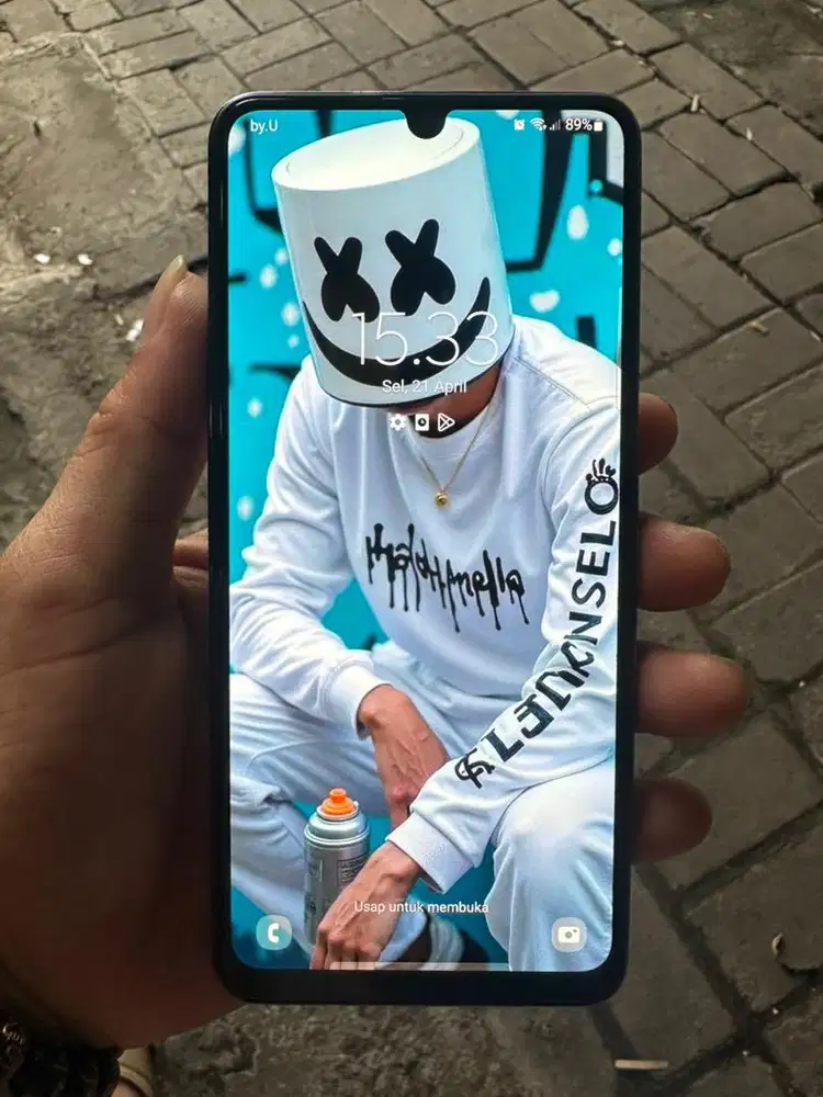 Samsung M32 NFC 8+8GB 128GB 6000MAH Segel Normal Siap Pake BS TT YA