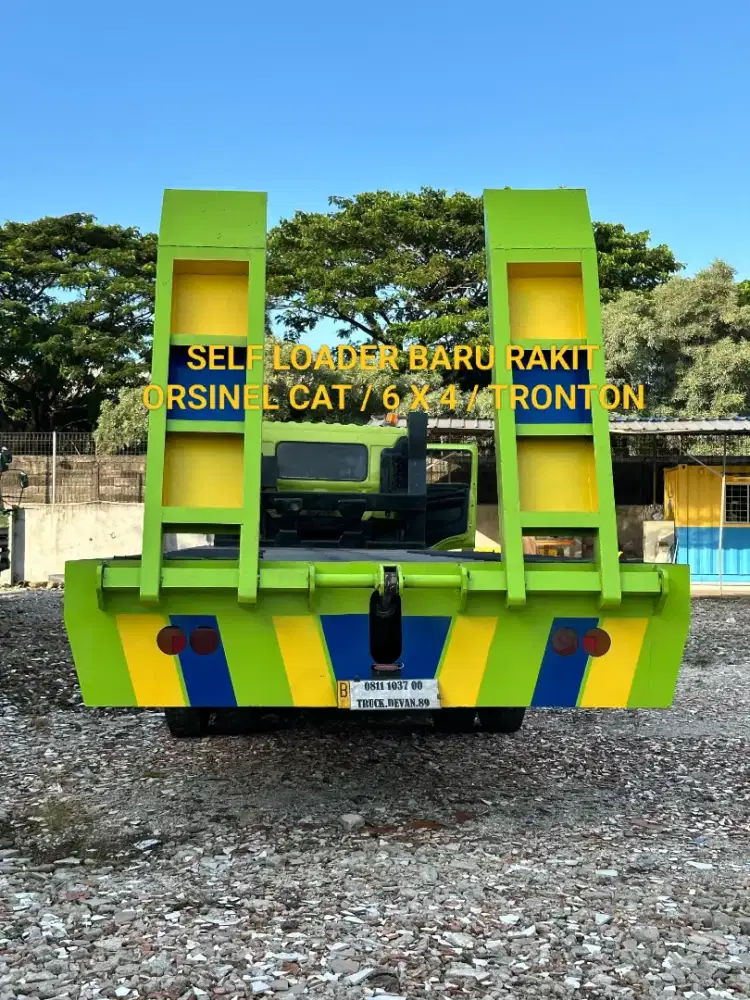 HINO LOHAN FM260JW ASLI LONG 6X4 SELF LOADER BARU RAKIT SIAP JALAN