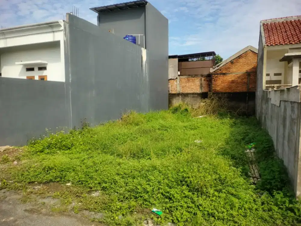 Dijual tanah kavling luas 110m2