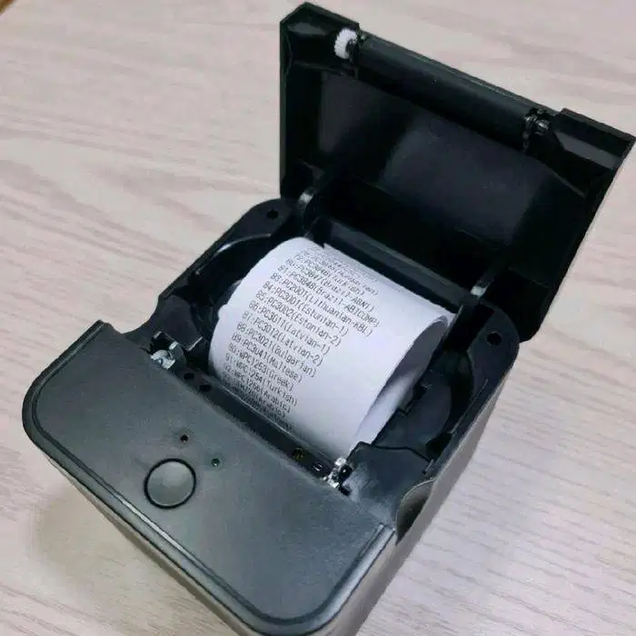 printer kasir bluetooth thermal 58mm merk Vyn 58D USB Bluetooth hitam