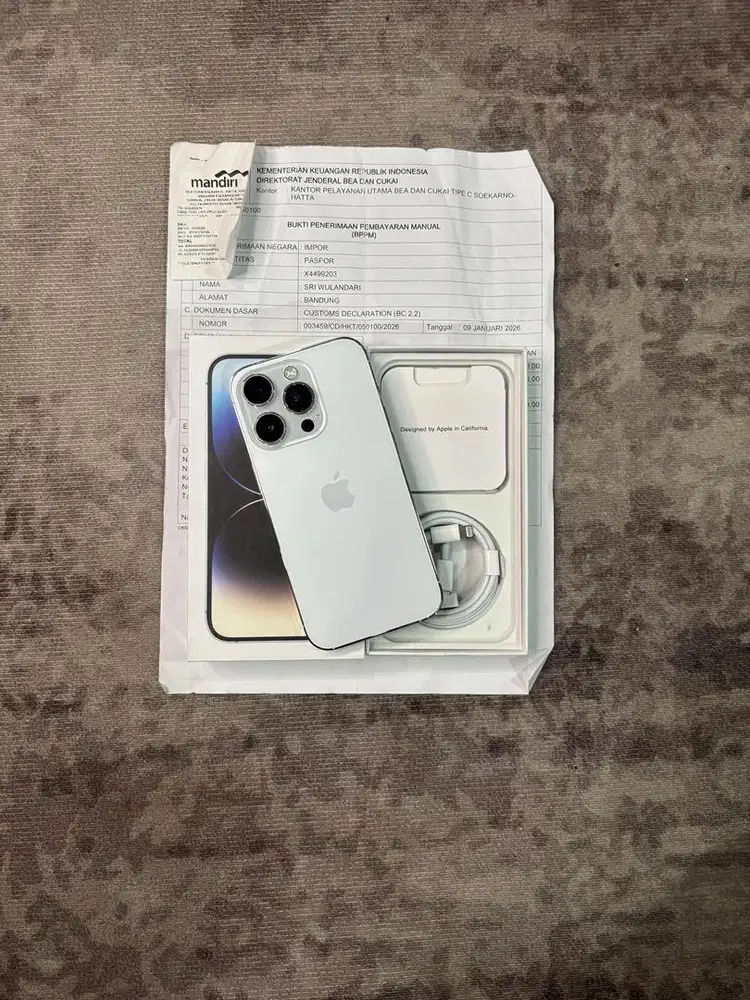 iPhone 14 Pro 256GB Regist Beacukai