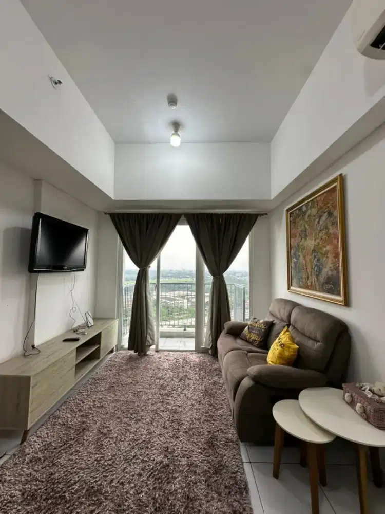 Dijual/Disewa Apartemen Casa de'Parco / 2BR /Full Furnish