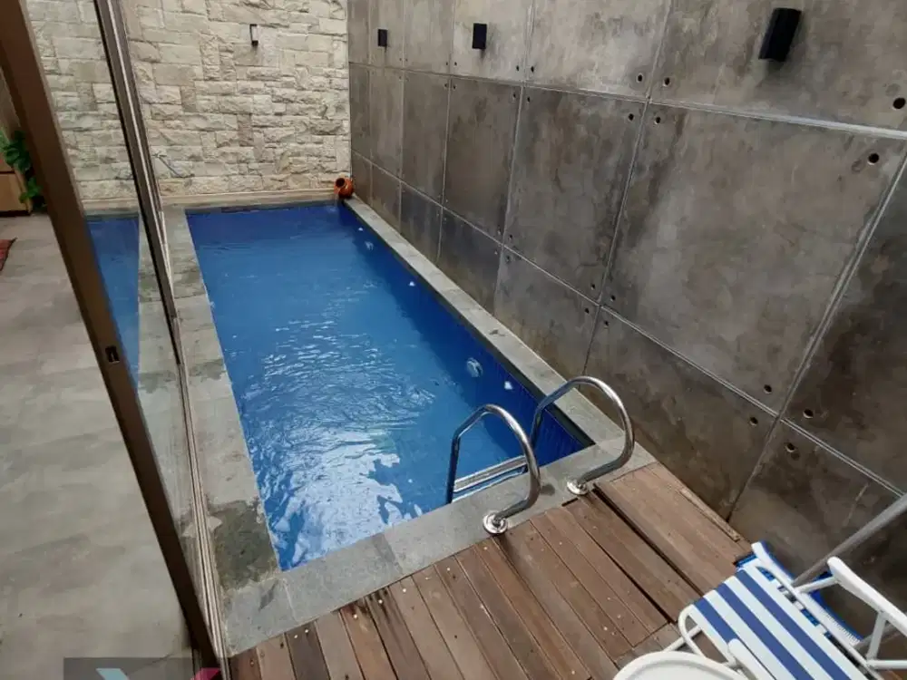 RUMAH SIAP HUNI CIGADUNG DAGO COBLONG ANTAPANI BANDUNG Dgn Kolam Pribadi