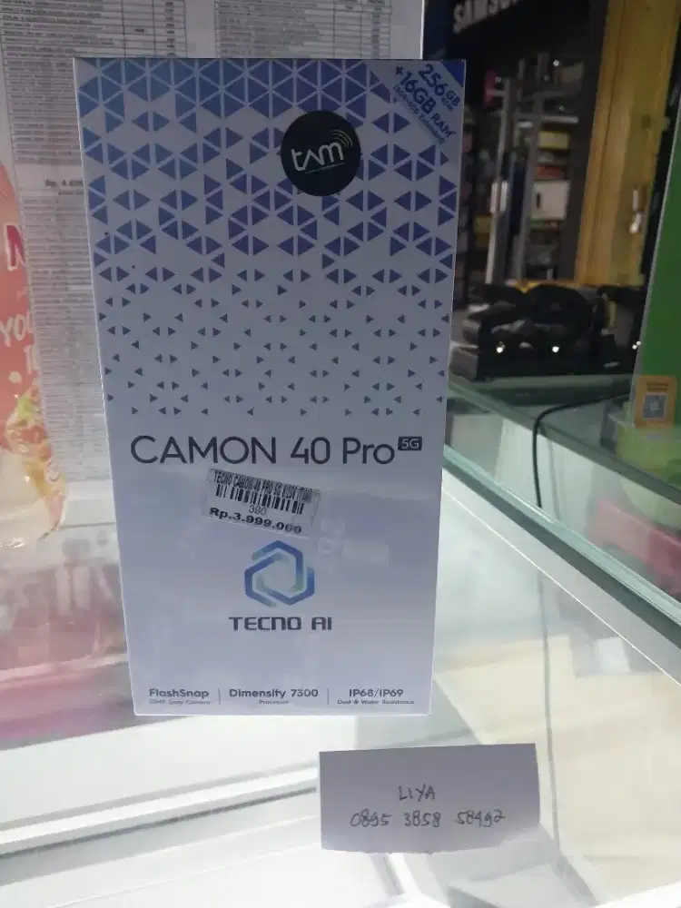 TECNO CAMON 40PRO 5G 8 256 | ATLANTIS DAHSYAT