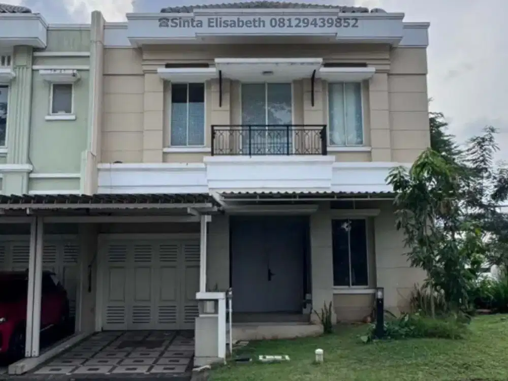 Dijual Rumah Mewah 2 Lantai Posisi Hook Cluster Maxwell Summarecon Gading Serpong