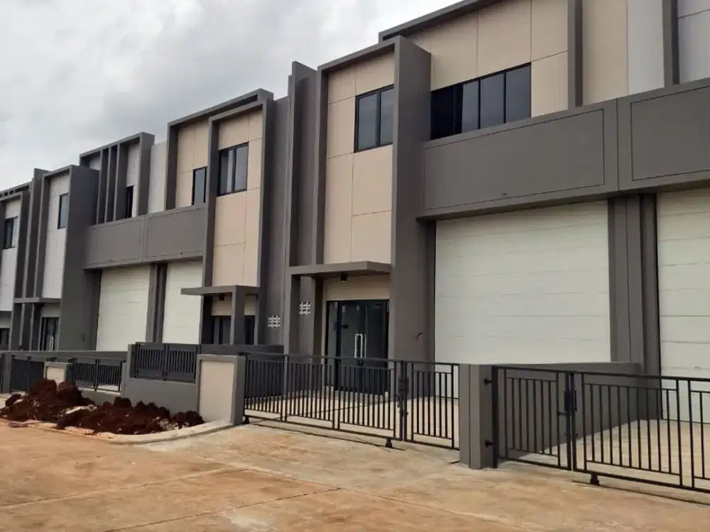 Gudang Baru 2 Lantai Siap Pakai di Kawasan Pergudangan Taman Tekno BSD