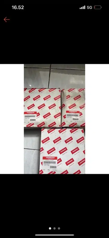 Yanmar ringset 735601/22500 minus 7 pcs no kardus