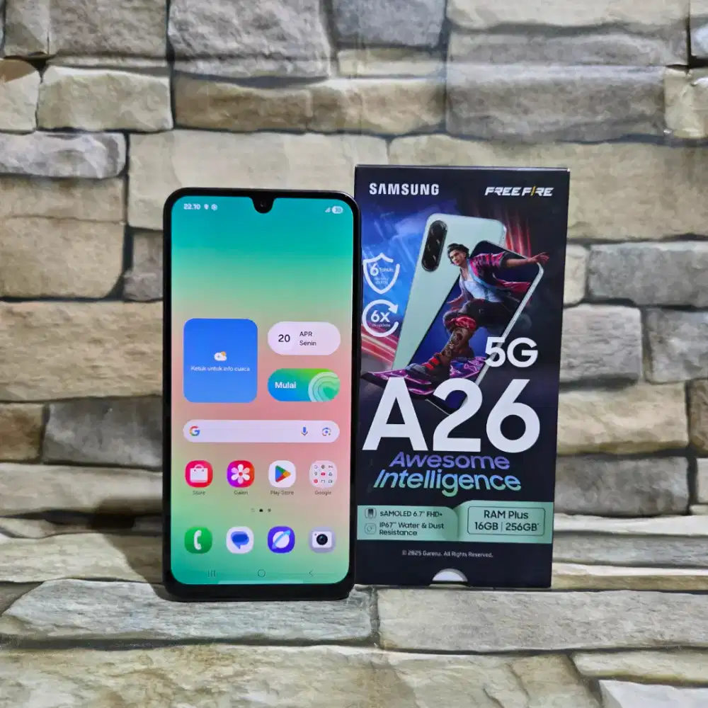 Samsung Galaxy A26 5G 8/256 Fulset segel mulus 98% Garansi panjang