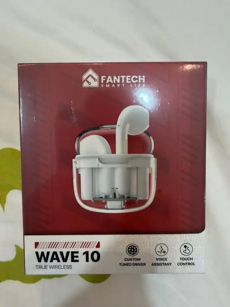 Fantech TWS Bluetooth Mikrofon Wireless Wave 10 TW10 White