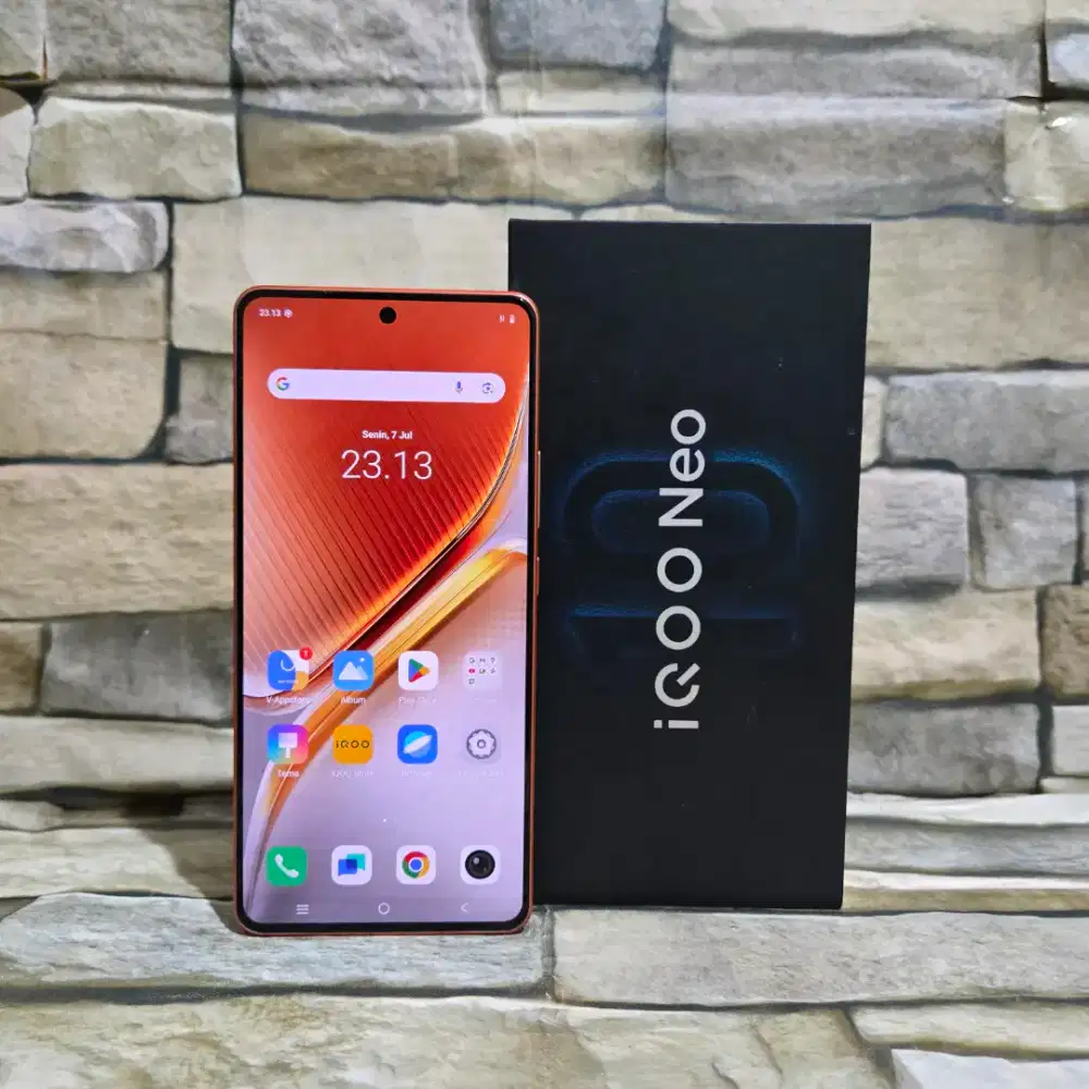 Iqoo Neo 10 12/512 Orange Fulset segel mulus 98% Garansi panjang