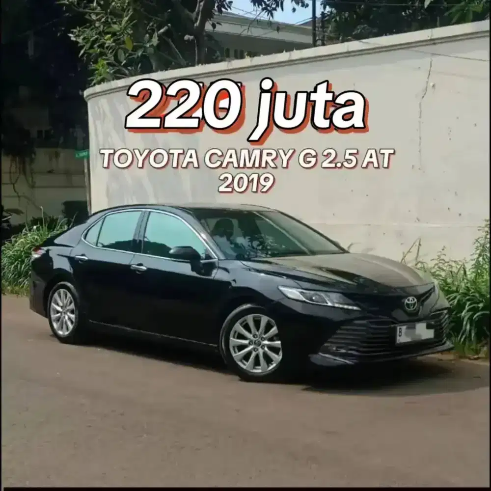 Toyota Camry G 2019