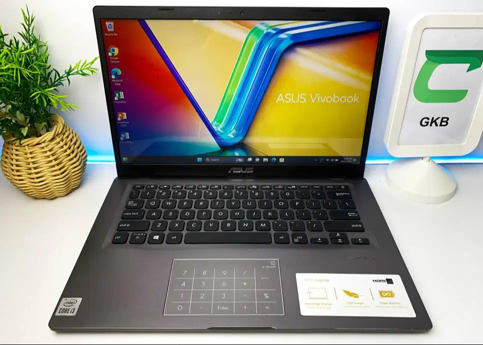 Laptop Asus intel core i3 Ram 8gb Ssd 256gb Full HD IPS Fullset dus