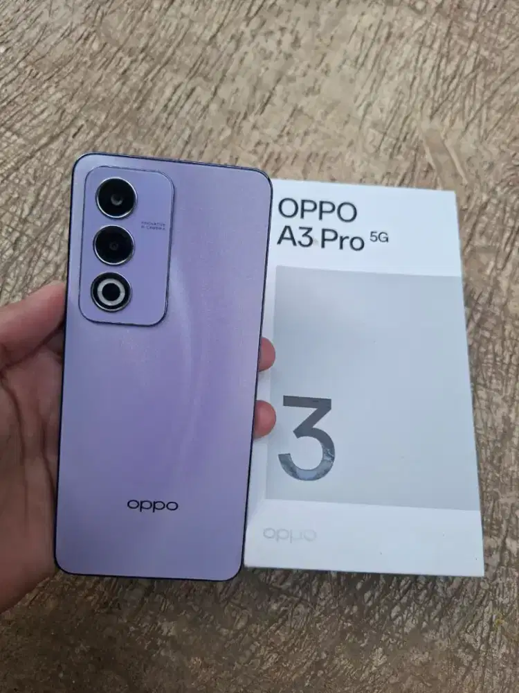 Oppo A3 pro 5G ram 8/256 fulset orian
