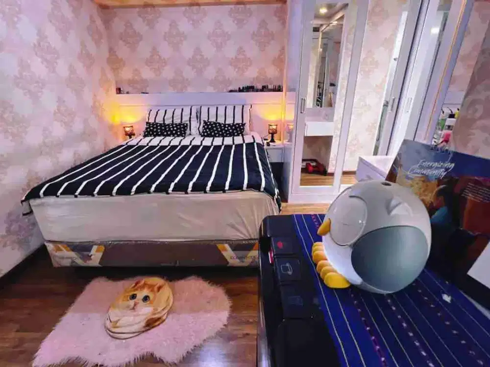 sewa apartemen bassura 1 kamar full furnished