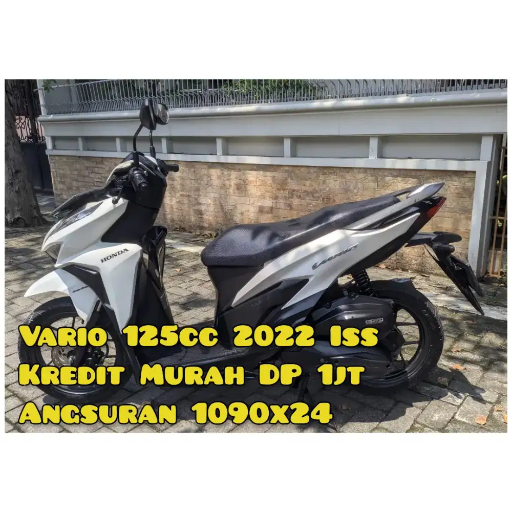 Vario 125cc 2022 Putih Iss Original