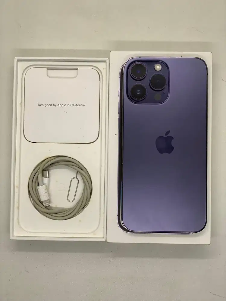 iPhone 14 Pro Max 256GB Resmi ex iBox Deep Purple