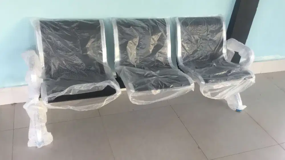 READY KURSI TUNGGU BANDARA 3 SEAT TERMURAH SALE