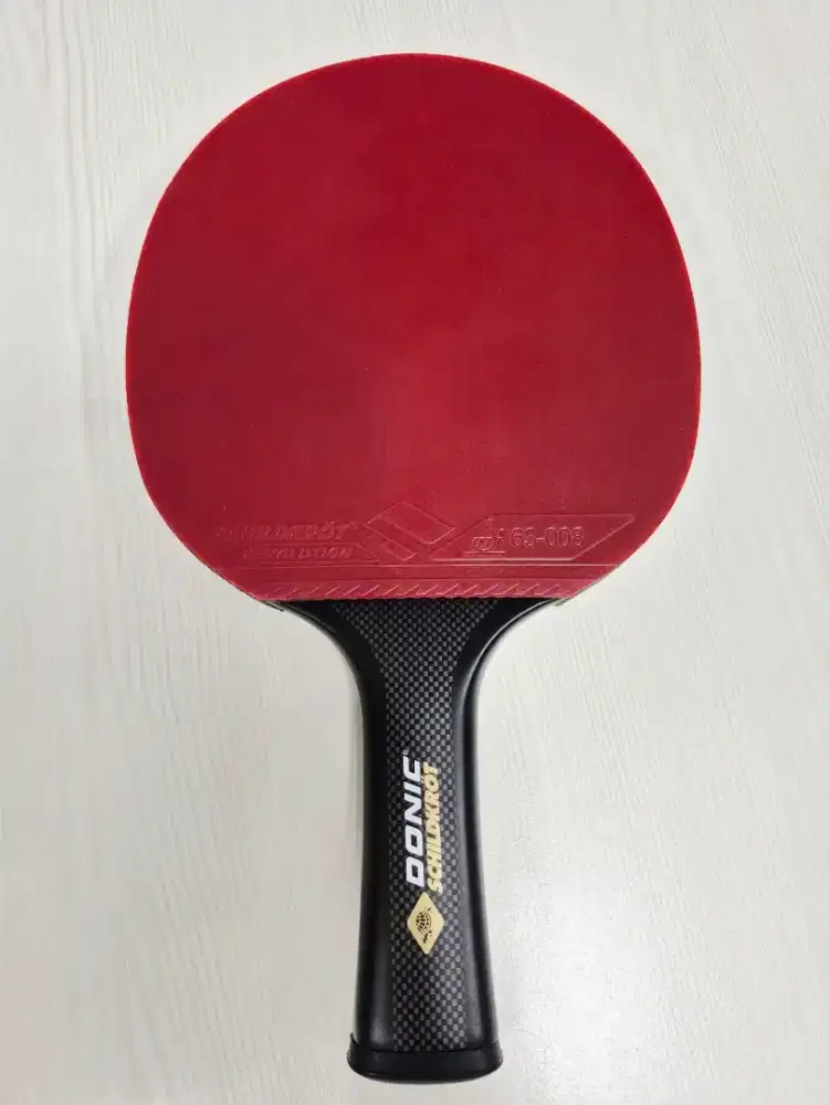 Bet Tenis Meja Pingpong Donic Carbotec 7000, FULL CARBON, Mulus 99%
