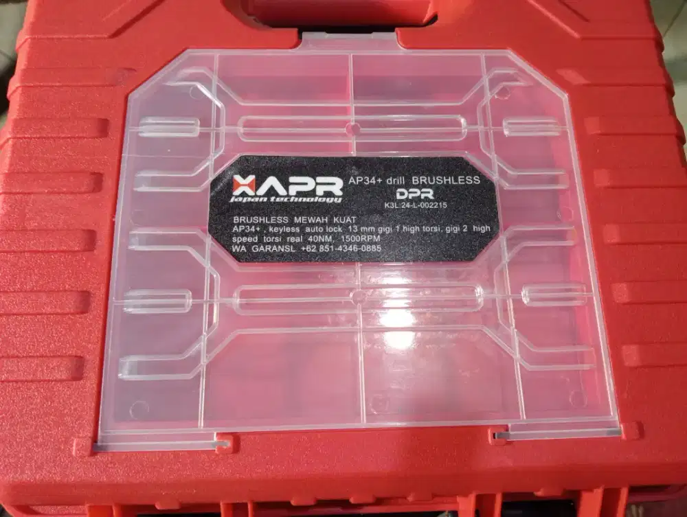 bor apr ap34+ fulset baru original xapr