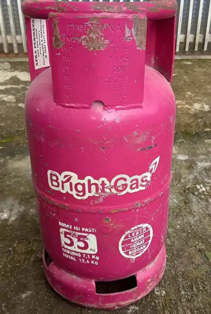 Tabung Gas Pink