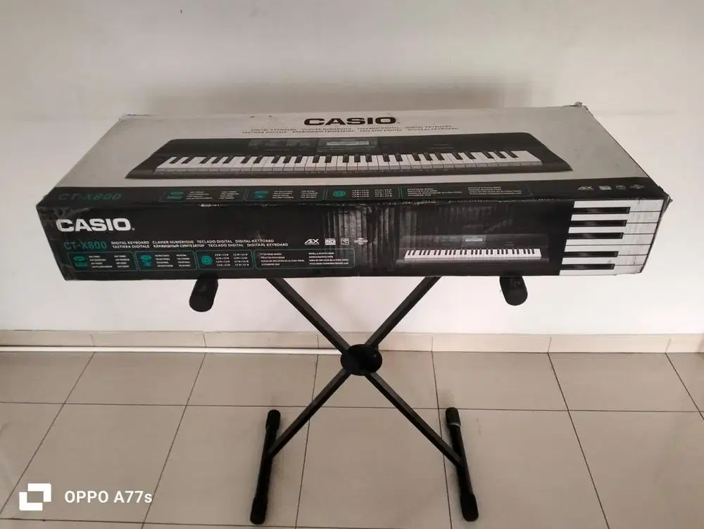 Keyboard type Casio CT-X800