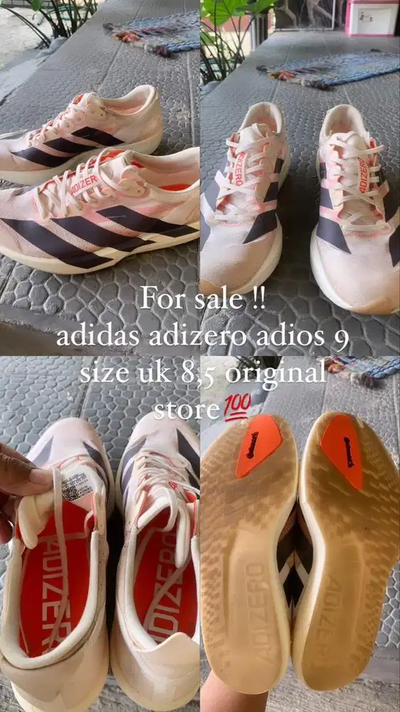 Sepatu Adidas adizero adios 9