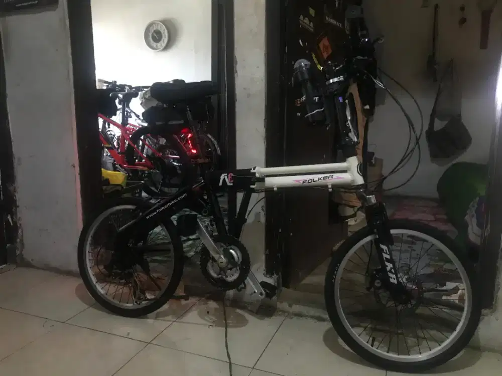 Sepeda lipat folker FL antik n langka