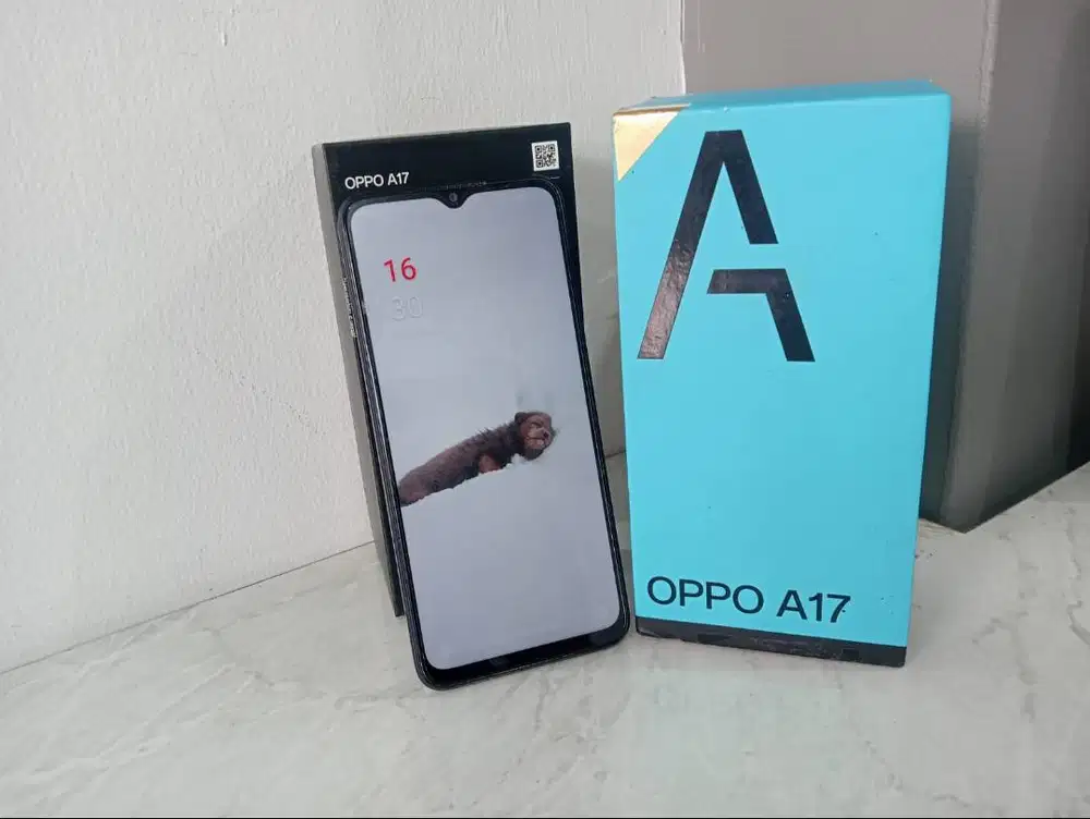 OPPO A17 Helio G35 HD+ RAM 4+4GB Fullset