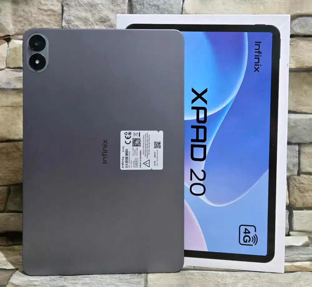 Infinix XPad 20 4G Celluler 8/256 Fulset segel mulus 98% Garansi