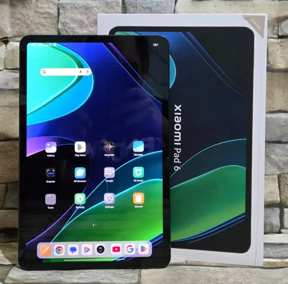 Xiaomi Pad 6 8/256 Wifi Fulset segel mulus 90%