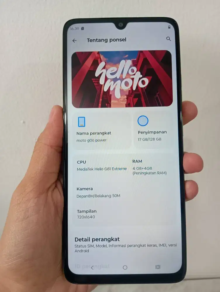 HP LikeNew Motorola G 06 Power Helio G81 Extreme