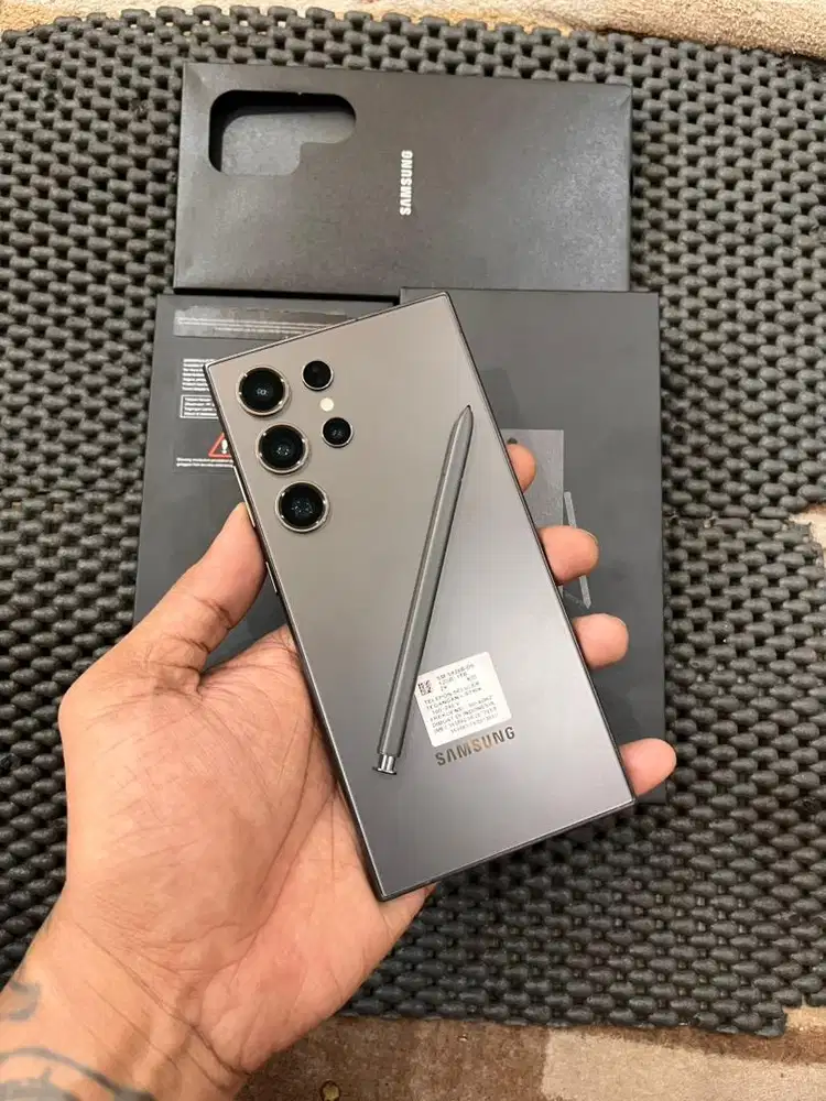 Samsung S24 Ultra 5G 12/1TB ex sein resmi full acc original