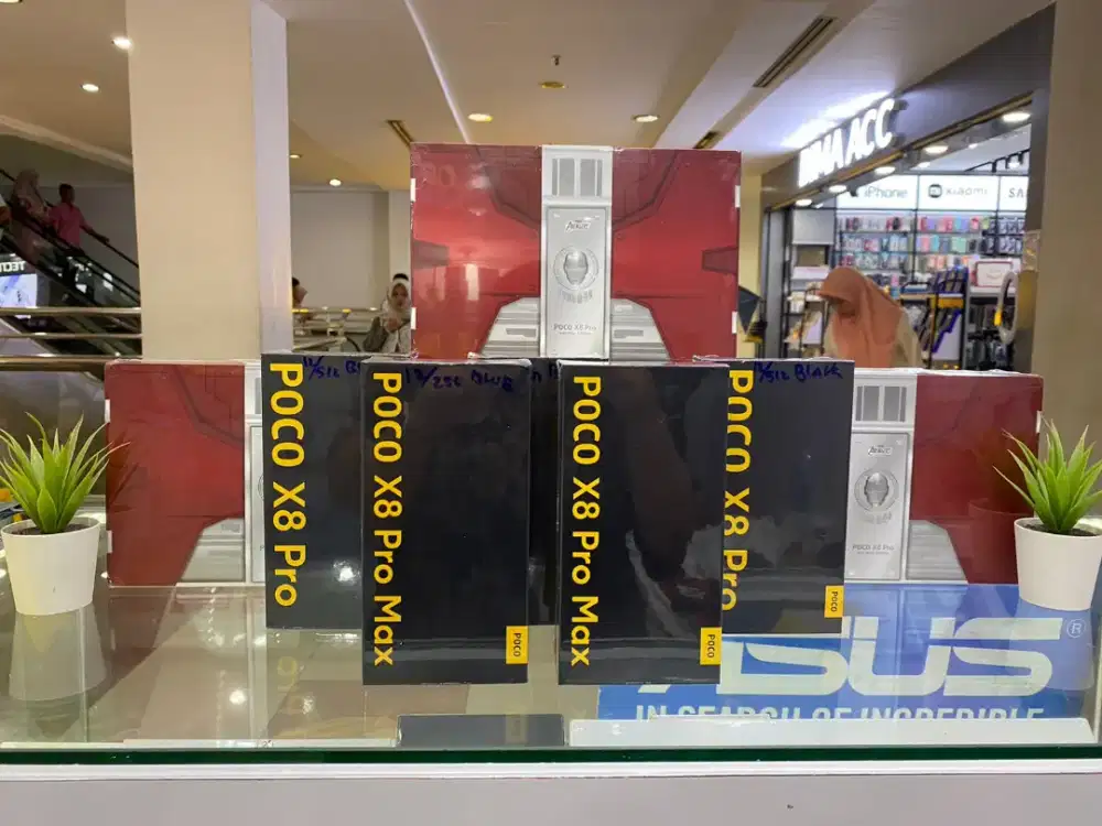 Poco X8 Pro Iron man 12/512 New garansi Resmi