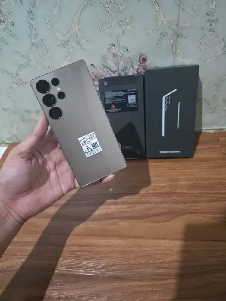 Samsung s25 Ultra 12/512gb resmi SEIN Fullset original mulus