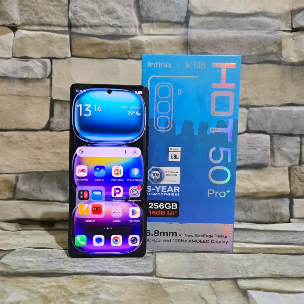 Infinix Hot 50 Pro Plus 8/128 4G Fullset Segel Normal Mulus 98%
