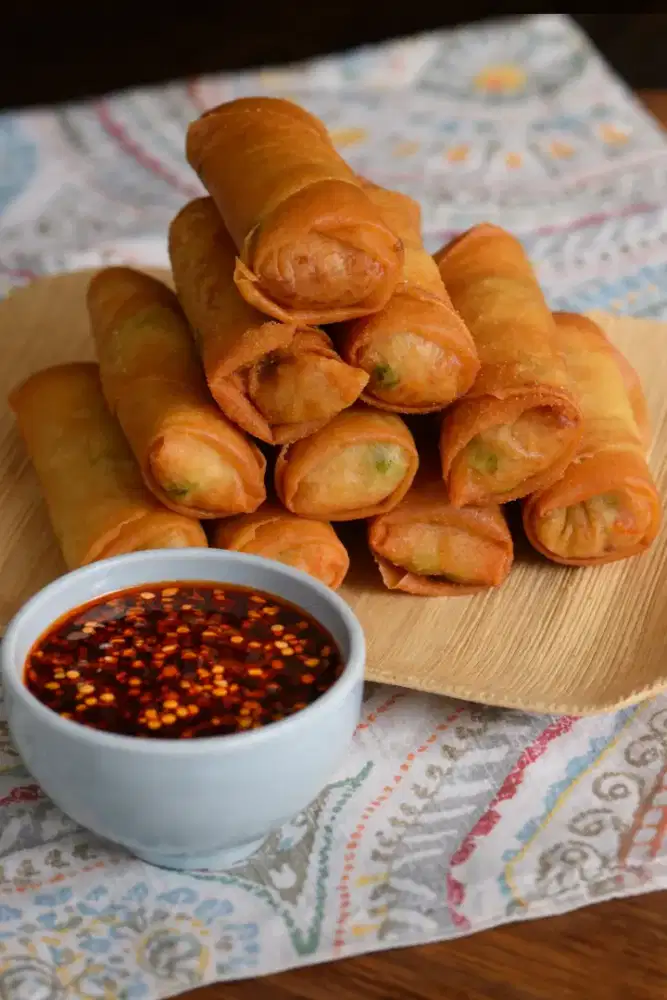 lumpia pedas ( lumdas)