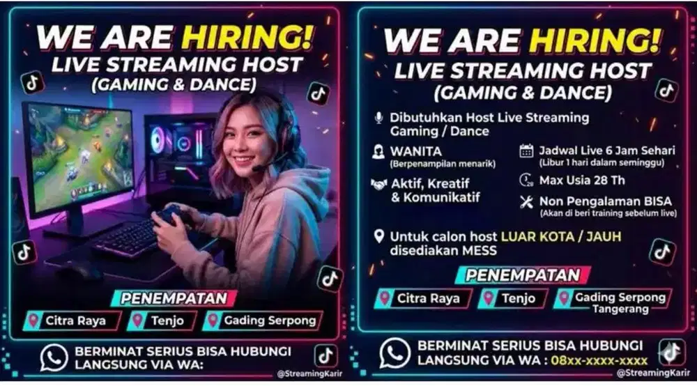 HOST LIVE GAMING