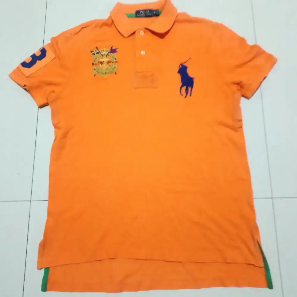 Kaos Polo Ralph Lauren Country New York Size M to L Original