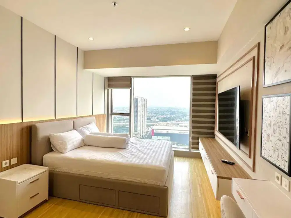 DISEWAKAN BRANZ APARTMENT BSD 3BR, FULL FURNISHED