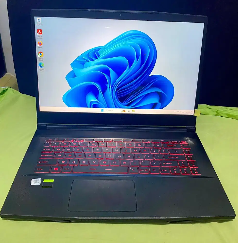 Laptop gaming MSI ram 16gb ssd 1TB