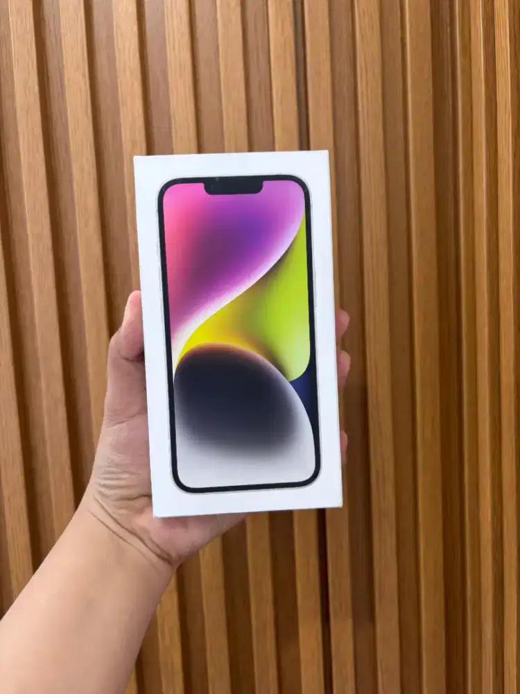 Iphone 14 256gb black new resmi indonesia !!