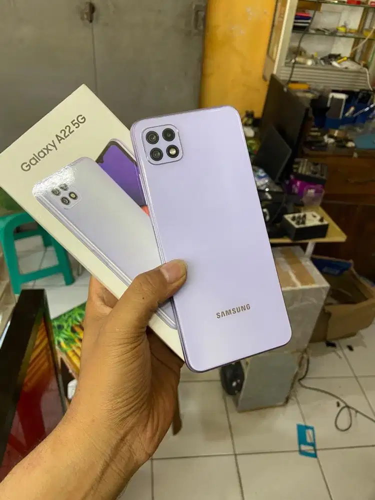 Samsung A22 5G 6/128 mulus fullsett