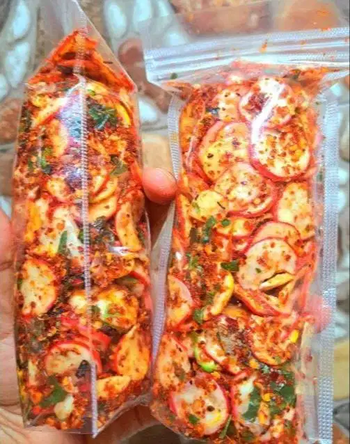 Seblak kering daun jeruk