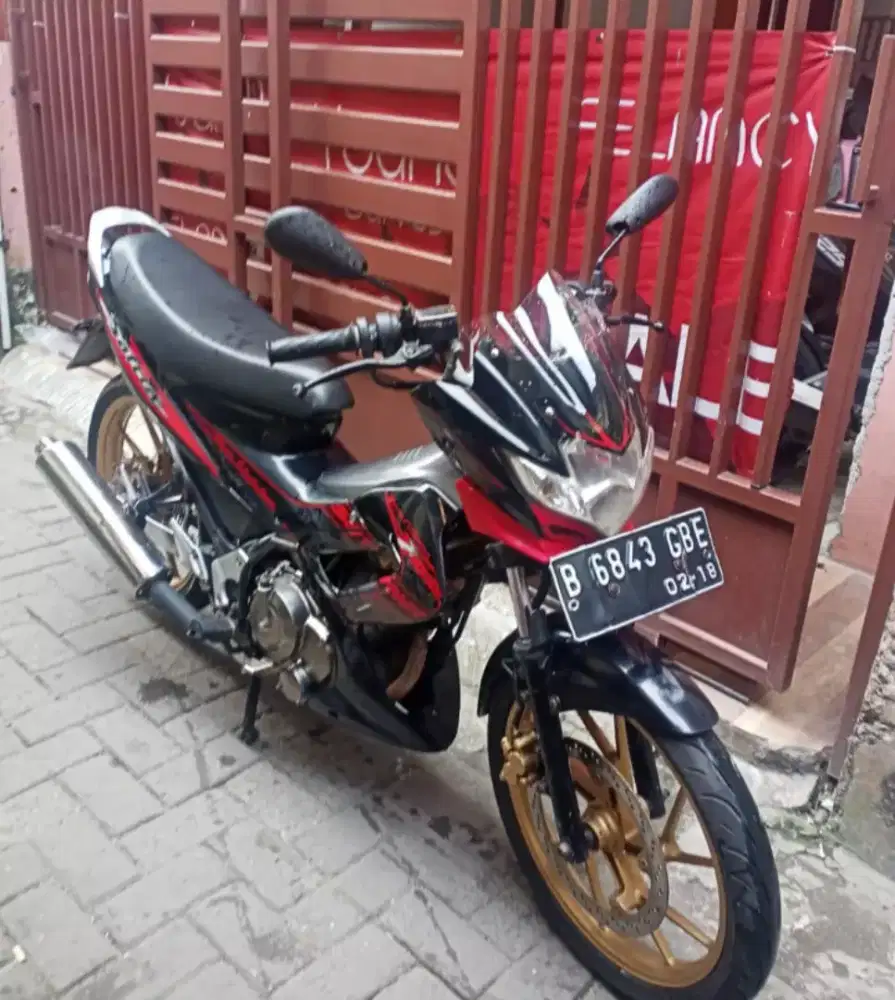 Satria Fu tahun 2013 surat lengkap